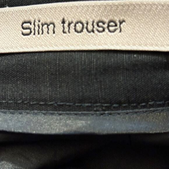 Eddie Bauer Women's Black Linen Blend Slim Trousers - Size 12P - Picture 5 of 5